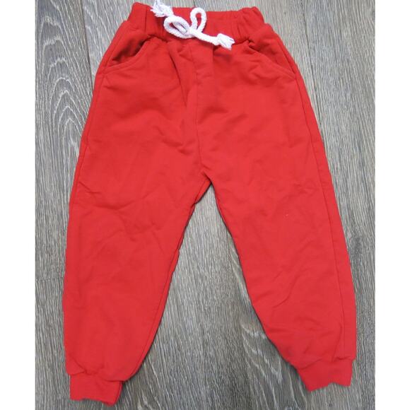 Toddler Boys Christmas Outfit Pants Shirt Size 2/3 Year Green Red Santa Winter - Picture 5 of 11